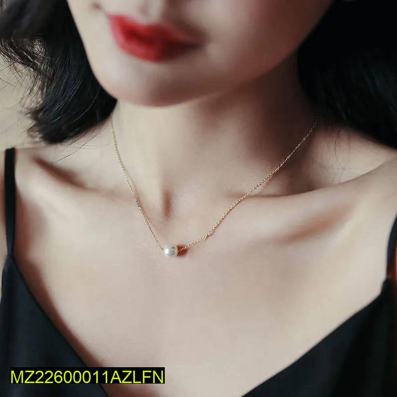 1 piece alloy Gold plated pearl stone pendant