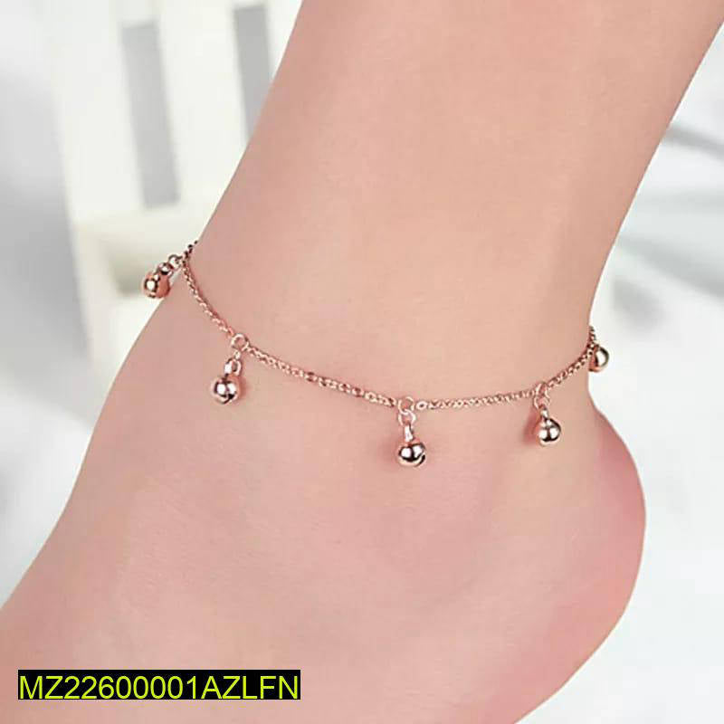 Elegant design anklet golden