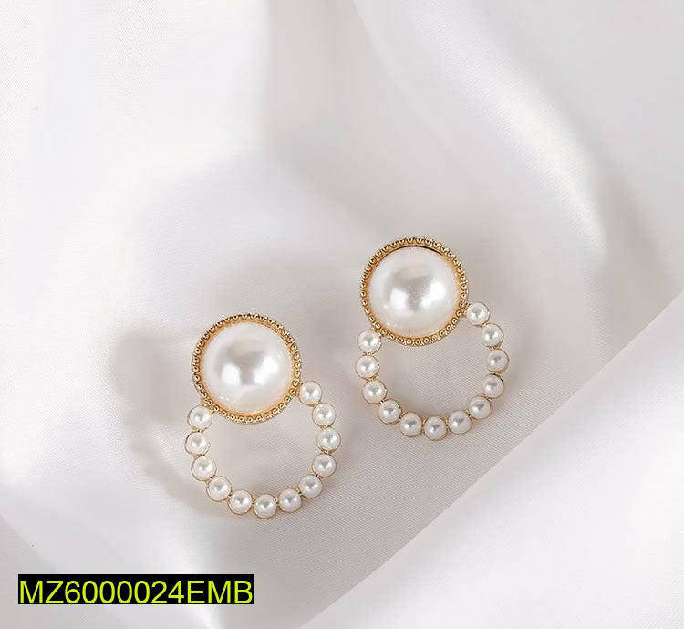 Beautiful pearl earrings