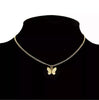 1pc alloy gold plated elegant butterfly design pendant