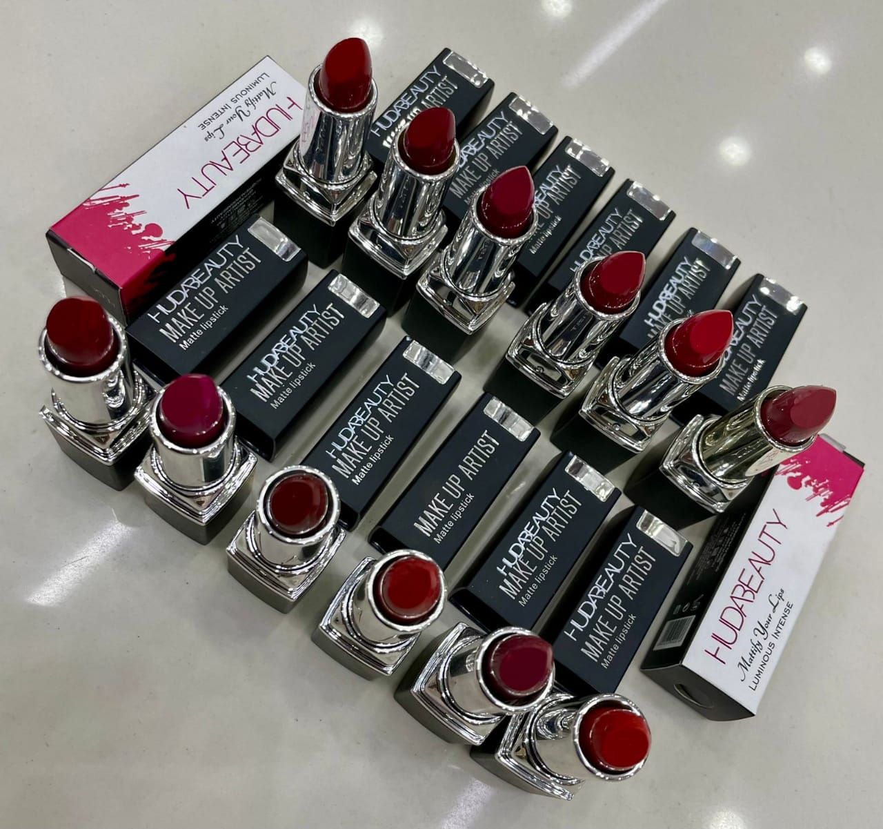 12 Pcs Huda beauty lipstick