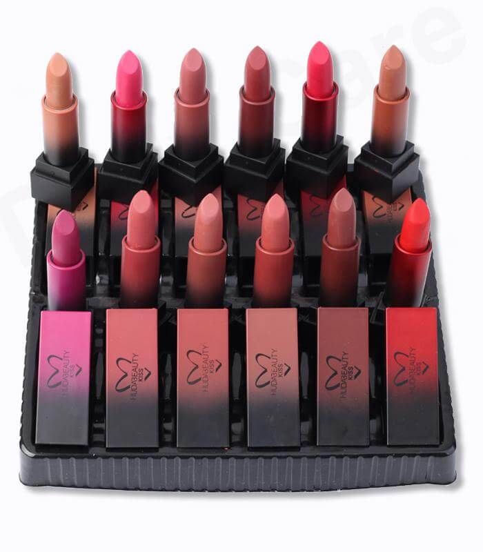 Huda Bullet Matte Lipstick Pack Off 12