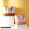 3pcs women's PU leather plain top handle shoulder bag