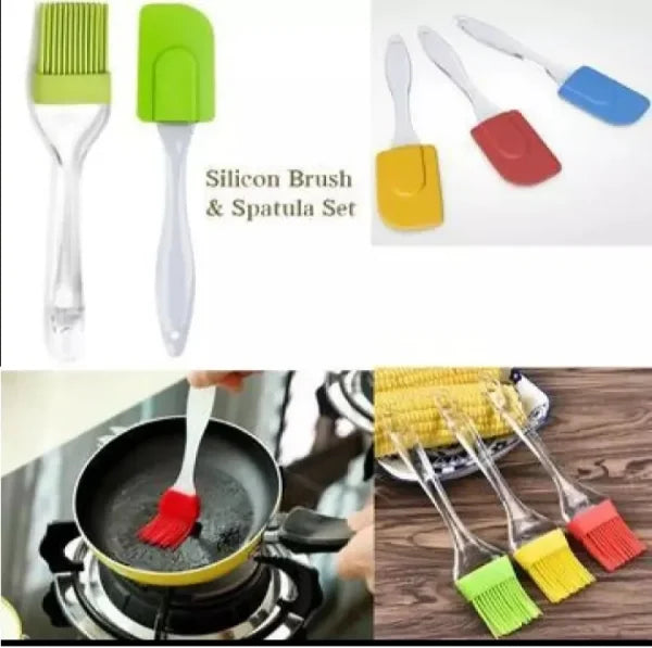 Silicon Brush Kit And Spatula Dishes Baking Mix Set Pastry Tools