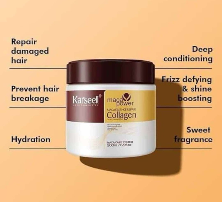 KARSEEL COLLAGEN HAIR MASK - 500ml