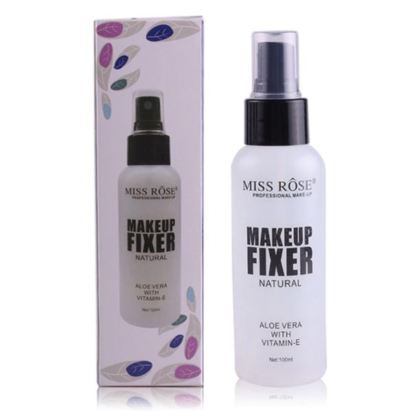 Miss Rose Makeup Fixer Spray With Natural Aloe Vera With Vitamin E Professional Makeup Fixer Makeup Fixer