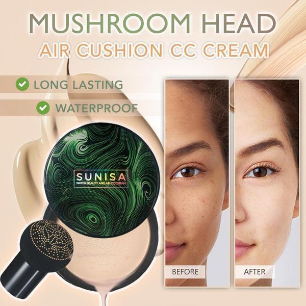 original SUNISA FOUNDATION MAQUILLAJE SUNISA AIR CUSHIONS MUSHROOM HEAD BASE CREAM CC BB CARE RADIANT MOISTURIZING FOUNDATION OIL CONTROL