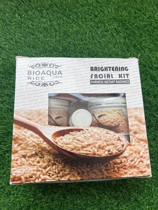 BIOAQUA Rice Brightening Face Facial kit pack of 7item