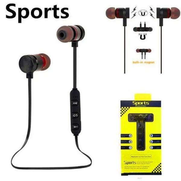 Magnetic Bluetooth Wireless Stereo In Ear Sports Handfree Earphone ORIGINAL MAGNETIC BLUETOOTH HANDSFREE WIRELESS HANDFREE