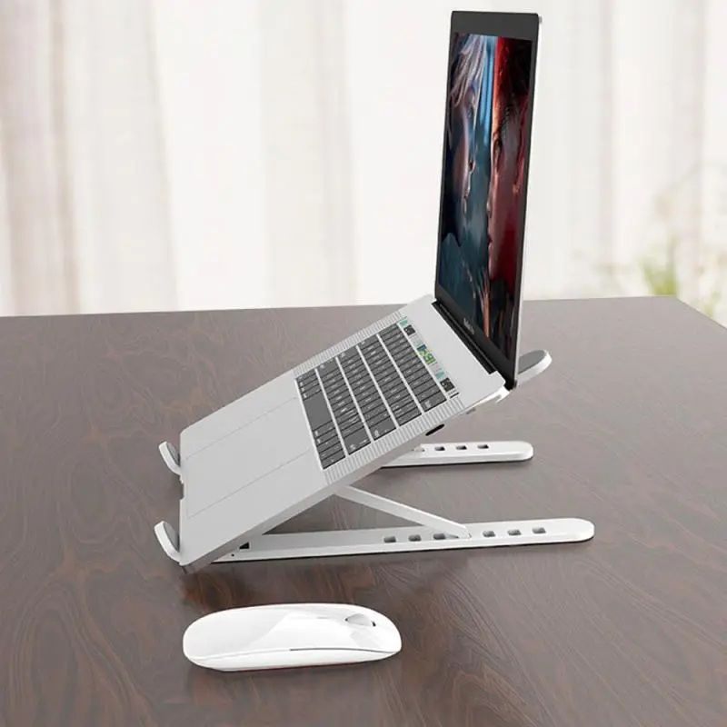 New High Quality Laptop Stand - Adjustable Portable Laptop Stand For Desk - Foldable Plastic Non-slip Stand For Laptop And Tablet New High Quality Laptop Stand - Adjustable Portable Laptop Stand For Desk -