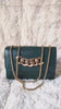 Load and play video in Gallery viewer, leather plain hand bag with long chain strap