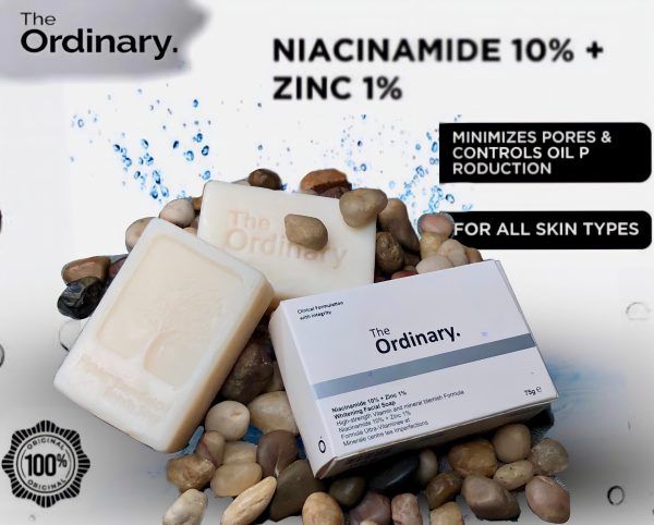 Soap Of The Ordinary Niacinamide 10% Zinc 1% Whitening Facial Soap