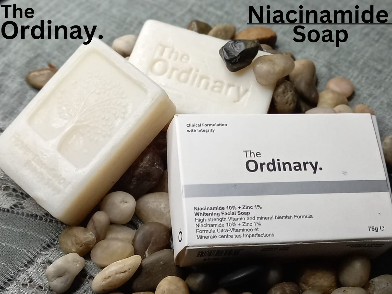 Soap Of The Ordinary Niacinamide 10% Zinc 1% Whitening Facial Soap